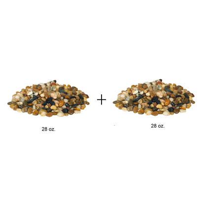 The 'Streamside Polish' River Pebble Accent Pack | Panacea Polished River Pebbles — 2-Pack, 56 oz. Total