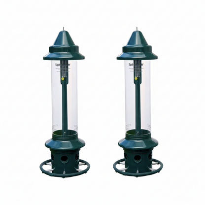 The "Dual-Horizon" Squirrel-Buster Plus Bird Feeder | 2-Pack Professional Cardinal Suite | Brome
