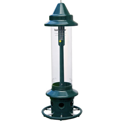 The 'Cardinal Vault' Squirrel-Proof Bird Feeder