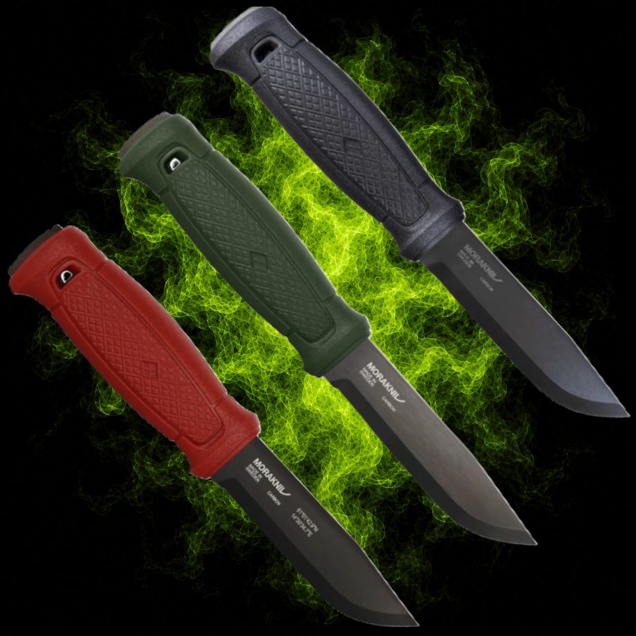 Morakniv Garberg BlackBlade (C) Carbon Steel Bushcraft Knife