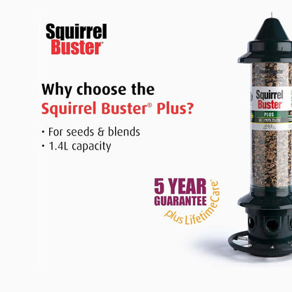 The "Dual-Horizon" Squirrel-Buster Plus Bird Feeder | 2-Pack Professional Cardinal Suite | Brome