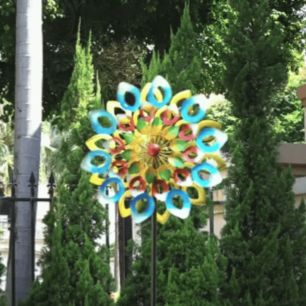 The “Carnival Carousel” Kinetic Wind Spinner