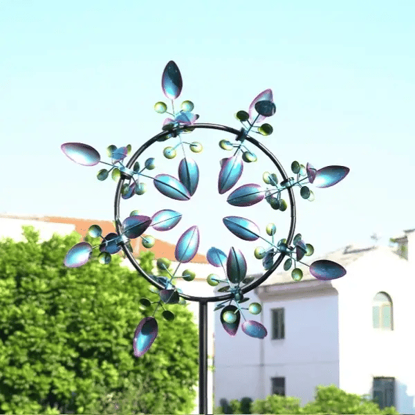The Pearlescent Pirouetting Portal Kinetic Wind Spinner