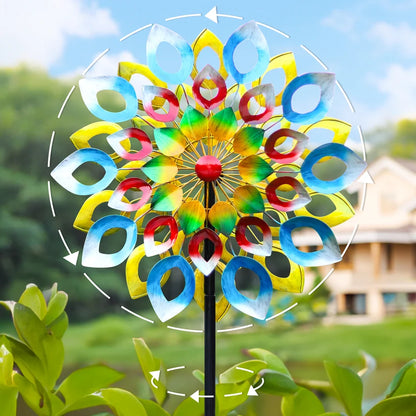 The “Carnival Carousel” Kinetic Wind Spinner
