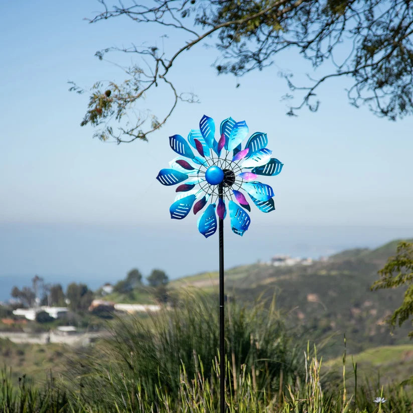 The "Garden Aurora" Kinetic Wind Spinner
