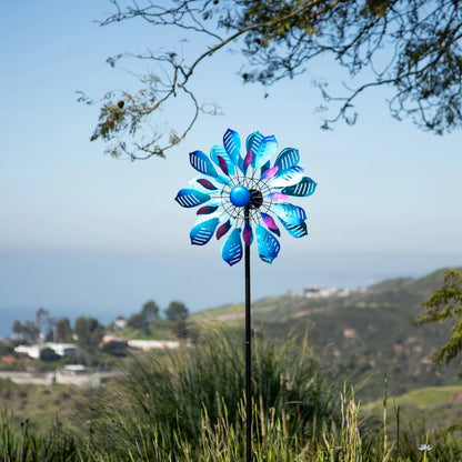 The "Garden Aurora" Kinetic Wind Spinner